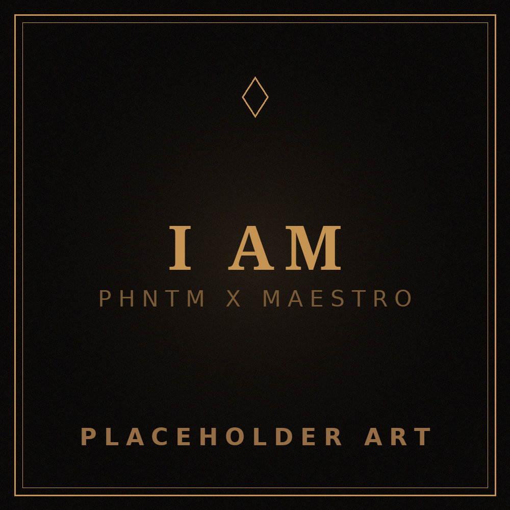 I AM — placeholder cover art