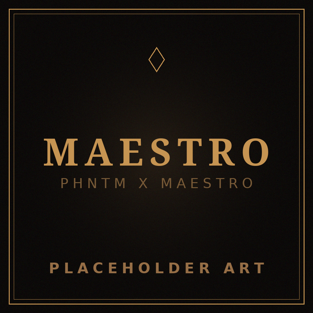 MAESTRO — placeholder cover art